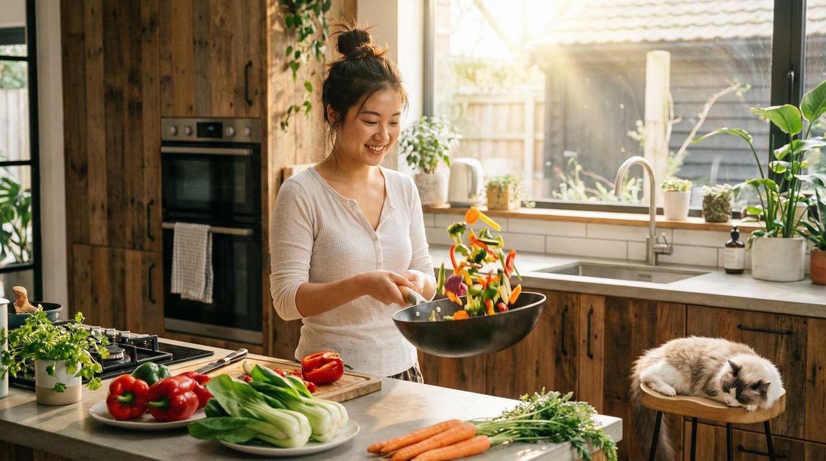 萝莉岛视频：周末宅家美食教程